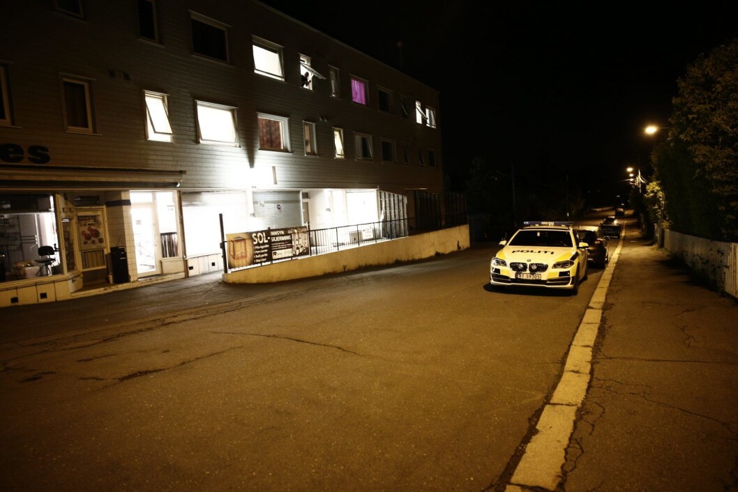 Natt til 19. august i fjor ble en livløs kvinne funnet utenfor et butikklokale i Kapellveien. Men selve drapet skal ha skjedd i nærliggende Kjelsåsveien. Foto: Stian Lysberg Solum / NTB scanpix Natt til 19. august i fjor ble en livløs kvinne funnet utenfor et butikklokale i Kapellveien. Men selve drapet skal ha skjedd i nærliggende Kjelsåsveien. Foto: Stian Lysberg Solum / NTB scanpix