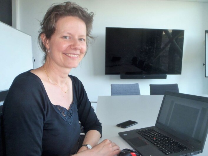 Landskapsarkitekt Guro Lehne Lundqvist gleder seg til å se hva slags ideer folk i byen har for bruken av Geitmyra. Foto: Anders Høilund Landskapsarkitekt Guro Lehne Lundqvist gleder seg til å se hva slags ideer folk i byen har for bruken av Geitmyra. Foto: Anders Høilund