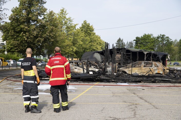Vi har gjort undersøkelser på to av stedene. Den ene kan det se ut som har tekniske årsaker. Den andre er usikker, sier seksjonsleder Rune Skjold for økonomi og spesialetterforskning i <span class="searchHighlight">Oslo</span> politidistriktFoto: Berit Roald / NTB scanpix Vi har gjort undersøkelser på to av stedene. Den ene kan det se ut som har tekniske årsaker. Den andre er usikker, sier seksjonsleder Rune Skjold for økonomi og spesialetterforskning i <span class="searchHighlight">Oslo</span> politidistriktFoto: Berit Roald / NTB scanpix