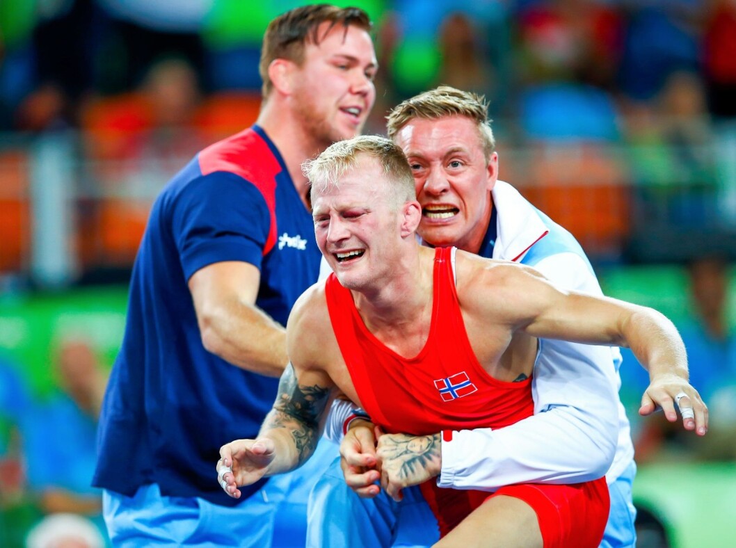 Norges beste bryter, Stig André Berge, tok OL-gull i Rio de Janeiro i 2016. Nå kan han få muligheten til å ta VM-gull på hjemmebane i Oslo i 2021. Foto: Heiko Junge / NTB scanpix Norges beste bryter, Stig André Berge, tok OL-gull i Rio de Janeiro i 2016. Nå kan han få muligheten til å ta VM-gull på hjemmebane i Oslo i 2021. Foto: Heiko Junge / NTB scanpix