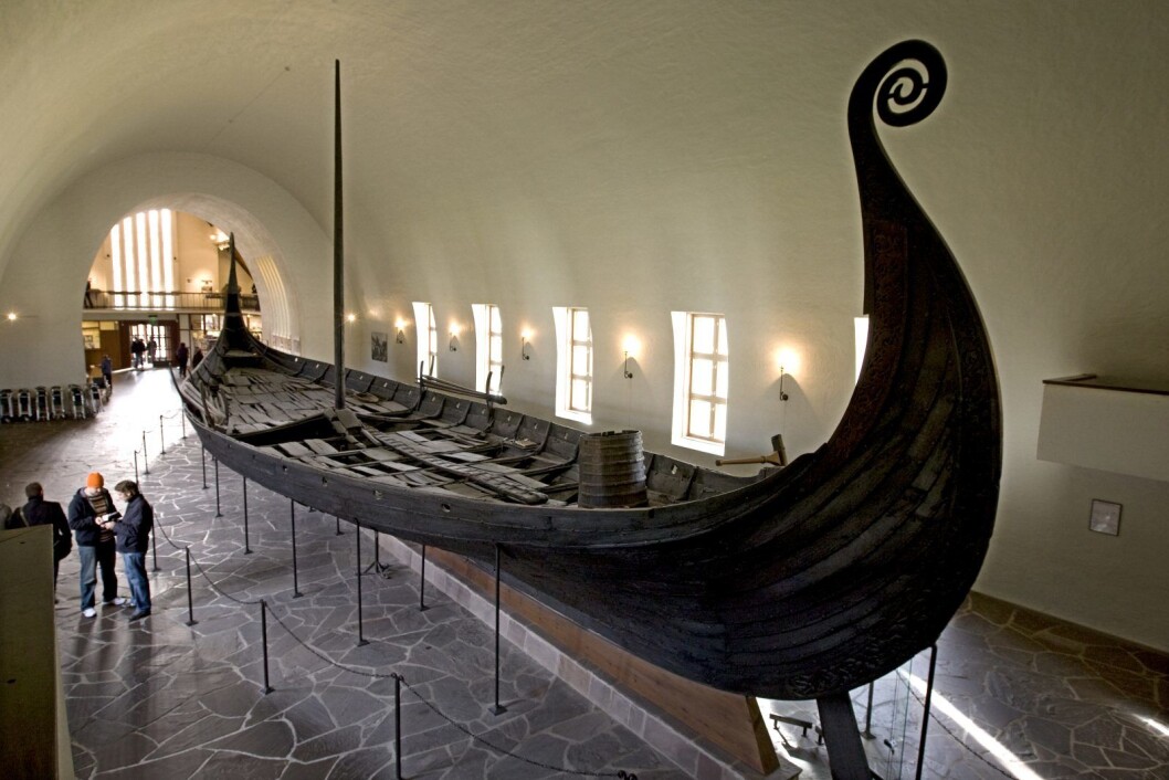 � Vikingskipene representerer nasjonale ikoner. Det vil bli en katastrofe hvis vi mister dem. Det er det vi frykter nå, sier seksjonssjef Isa Trøim hos Riksantikvaren. Foto: Bjørn Sigurdsøn / Scanpix � Vikingskipene representerer nasjonale ikoner. Det vil bli en katastrofe hvis vi mister dem. Det er det vi frykter nå, sier seksjonssjef Isa Trøim hos Riksantikvaren. Foto: Bjørn Sigurdsøn / Scanpix