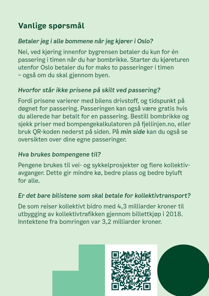 Oslo kommune ha betalt litt over 600.000 kroner for å få ut brosjyren til samtlige husstander i byen via posten. Illustrasjon: Oslo kommune Oslo kommune ha betalt litt over 600.000 kroner for å få ut brosjyren til samtlige husstander i byen via posten. Illustrasjon: Oslo kommune
