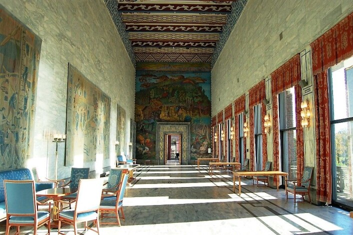 Kunstverkene som pryder Oslo rådhus er bare noen av verkene du kan se på kommunens nye nettside. Foto: Matthew Reames / flickr.com Kunstverkene som pryder Oslo rådhus er bare noen av verkene du kan se på kommunens nye nettside. Foto: Matthew Reames / flickr.com