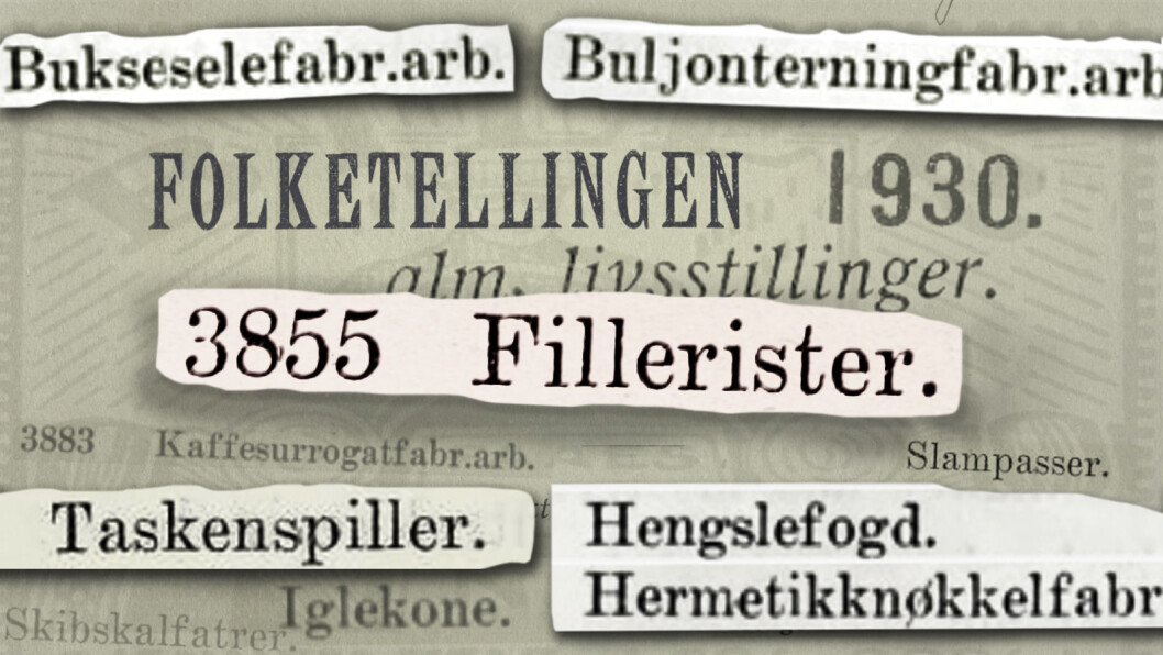 Folketellingen i 1930 var en omfattende affære. Selv de kongelige måtte innlemmes. Illustrasjon: Håvard Mossige Folketellingen i 1930 var en omfattende affære. Selv de kongelige måtte innlemmes. Illustrasjon: Håvard Mossige