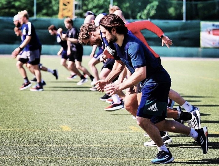 Zucca på trening med VIF tidligere i år. Foto: André Kjernsli Zucca på trening med VIF tidligere i år. Foto: André Kjernsli