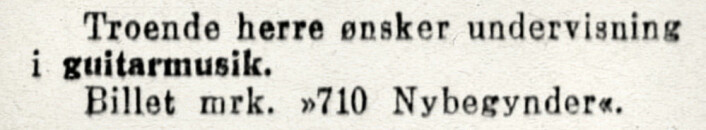 Jeg tror jeg kan bli god. Aftenposten, 1924