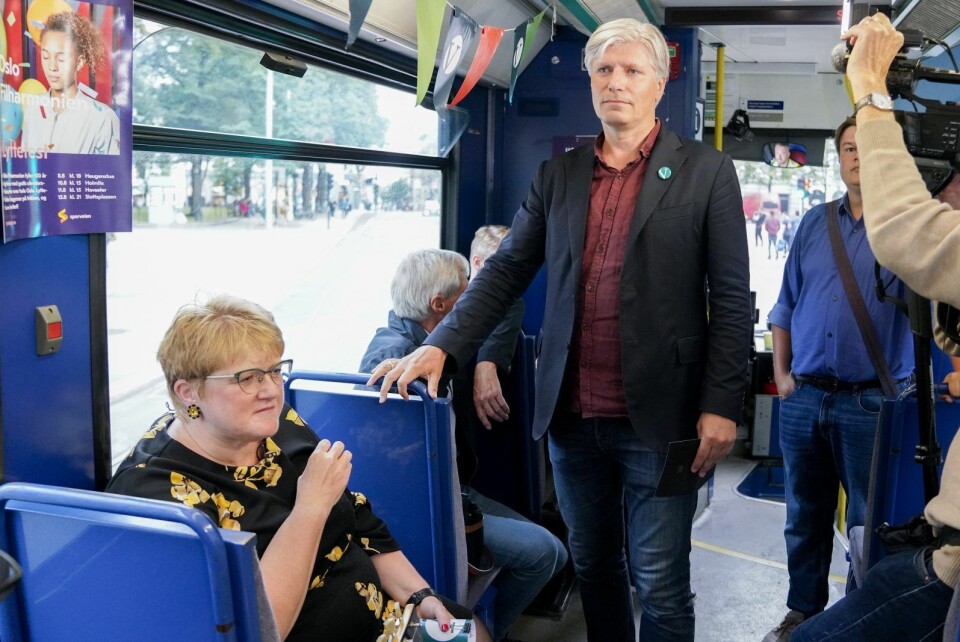 Venstres partileder Trine Skei Grande og Ola Elvestuen har begge lang fartstid i Oslo-politikken fra før de ble rikspolitikere. Foto: Fredrik Hagen / NTB scanpix