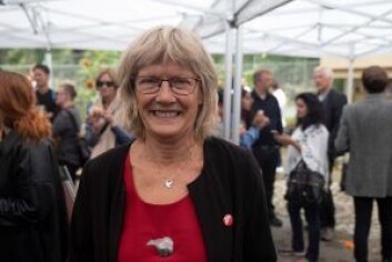 – Jeg er ikke lettrørt, men å møte disse modige folkene gjorde inntrykk på meg, sa Karin Andersen (SV). Foto: Olav Helland – Jeg er ikke lettrørt, men å møte disse modige folkene gjorde inntrykk på meg, sa Karin Andersen (SV). Foto: Olav Helland