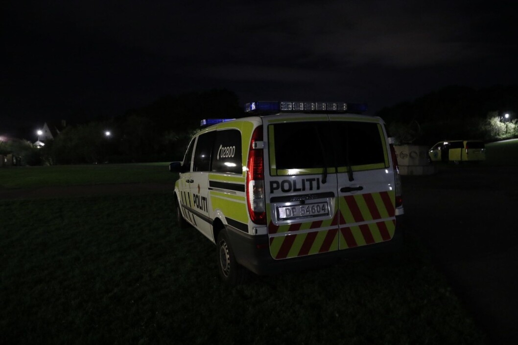 Politiet rykket ut med flere patruljer for å stanse fyllefesten i Frognerparken. Nå etterforskes også to mulige voldtekter av to mindreårige jenter. Foto: Terje Bendiksby / NTB scanpix Politiet rykket ut med flere patruljer for å stanse fyllefesten i Frognerparken. Nå etterforskes også to mulige voldtekter av to mindreårige jenter. Foto: Terje Bendiksby / NTB scanpix