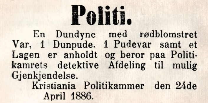 Dagbladet, 1886 Dagbladet, 1886