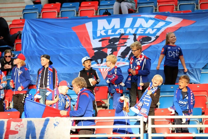Topp innsats fra Miniklanen hjalp dessverre ikke VIF i dag. Foto: André Kjernsli Topp innsats fra Miniklanen hjalp dessverre ikke VIF i dag. Foto: André Kjernsli