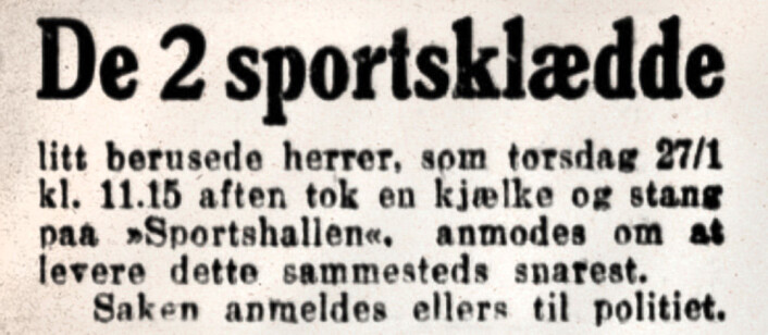 Aftenposten, 1909 Aftenposten, 1909