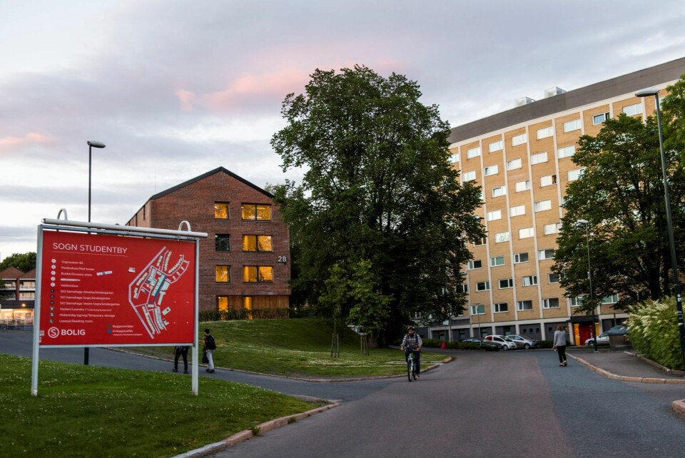 Ved Sogn studentby har tusenvis av studenter bodd opp gjennom årene. Foto: Jon Olav Nesvold / NTB scanpix