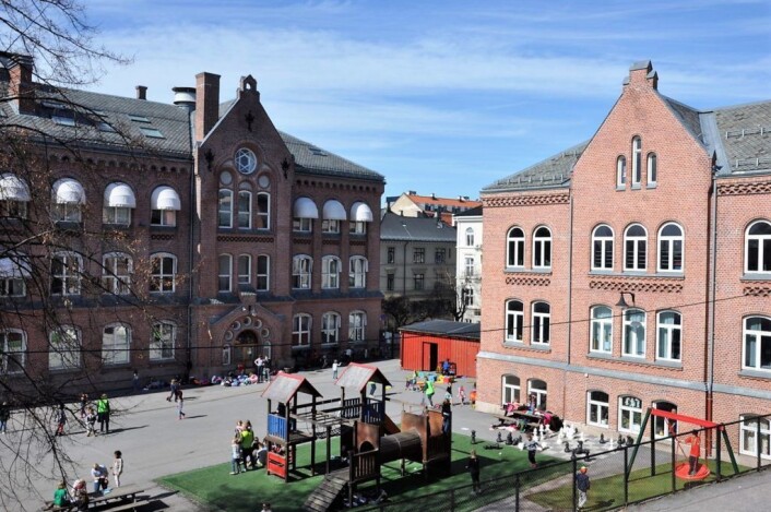 Foreldrene ved Bolteløkka skole mener en midlertidig paviljongløsning ved Veterinærhøyskolen er billigere enn å busse elevene til brynseng skole fra nyttår. Foto: Arnsten Linstad Foreldrene ved Bolteløkka skole mener en midlertidig paviljongløsning ved Veterinærhøyskolen er billigere enn å busse elevene til brynseng skole fra nyttår. Foto: Arnsten Linstad