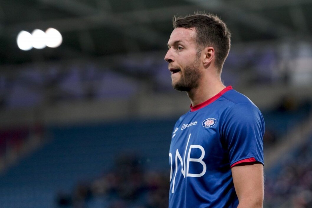 � Jeg har gått såpass lenge uten at det har blitt bedre så når det var kommet dit, så var det egentlig en opptur å få gjort noe, sier VIFs Jonatan Tollås Nation. Foto: Fredrik Hagen / NTB scanpix � Jeg har gått såpass lenge uten at det har blitt bedre så når det var kommet dit, så var det egentlig en opptur å få gjort noe, sier VIFs Jonatan Tollås Nation. Foto: Fredrik Hagen / NTB scanpix