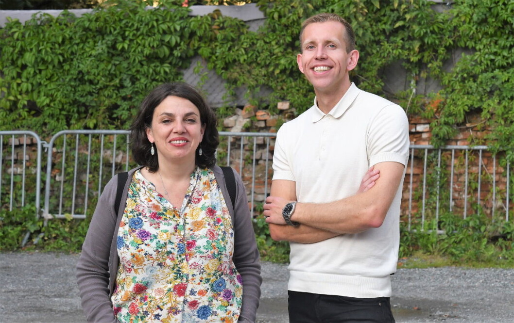 Nabo til Nordbygata 52, Cristine Baggethun og leder av byutviklingskomitéen i bydel Gamle Oslo, Steinar Heldal (SV), ønsker ikke boligbygg eller hotell i Nordbygata 52. Foto: Christian Boger Nabo til Nordbygata 52, Cristine Baggethun og leder av byutviklingskomitéen i bydel Gamle Oslo, Steinar Heldal (SV), ønsker ikke boligbygg eller hotell i Nordbygata 52. Foto: Christian Boger
