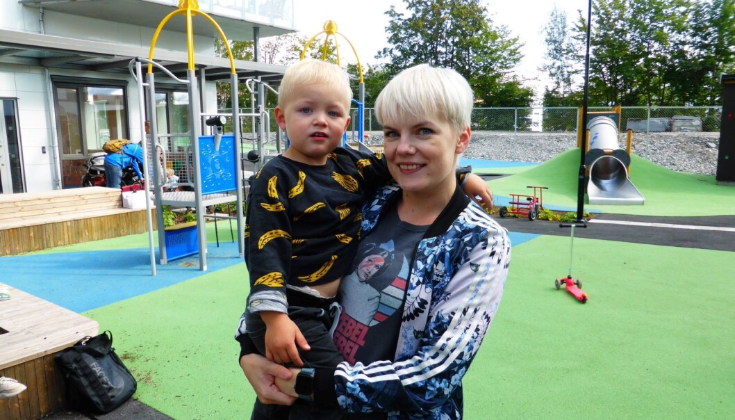 Mamma Kirsti Østvang og sønnen Jonathan var lykkelige over å få en barnehage to minutter hjemmefra i 2019. Mamma Kirsti Østvang og sønnen Jonathan var lykkelige over å få en barnehage to minutter hjemmefra i 2019.