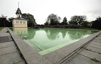 Det ble høst før bassenget på St. Hanshaugen igjen kunne fylles med vann