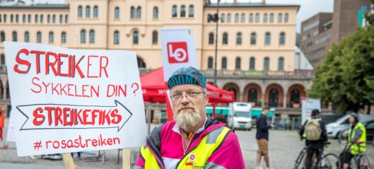 Foodora-streiken trappes opp: 53 nye sykkelbud tas ut i streik
