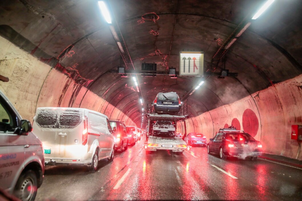 Festningstunnelen blir i ett år framover stengt i ett løp om natten. Årsaken er rehabilitering. Foto: Håkon Mosvold Larsen / NTB scanpix Festningstunnelen blir i ett år framover stengt i ett løp om natten. Årsaken er rehabilitering. Foto: Håkon Mosvold Larsen / NTB scanpix