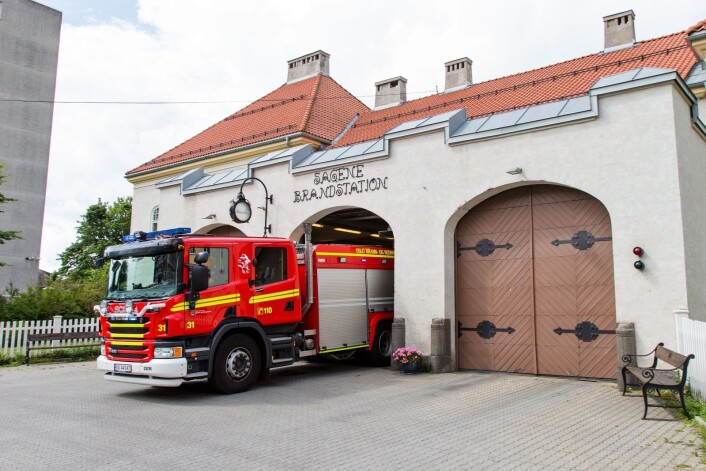 Stadig sjeldnere må Oslos brannmannskaper rykk ut til virkelige branner. Her er mannskapene ved Sagene brannstasjon på vei ut på en utrykning. Foto: Audun Braastad/ NTB scanpix Stadig sjeldnere må Oslos brannmannskaper rykk ut til virkelige branner. Her er mannskapene ved Sagene brannstasjon på vei ut på en utrykning. Foto: Audun Braastad/ NTB scanpix