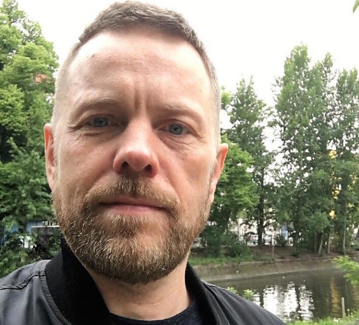 Lars Toft-Eriksen tar trikken gjennom Oslo gate hver dag og må beregne ekstra lang tid på grunn av kaoset. Foto: Privat Lars Toft-Eriksen tar trikken gjennom Oslo gate hver dag og må beregne ekstra lang tid på grunn av kaoset. Foto: Privat
