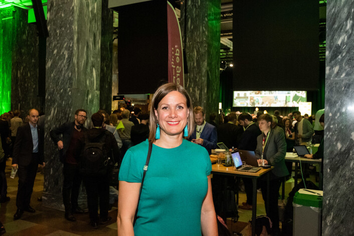 Byutviklingsbyråd Hanna Marcussen vil ha utslipp av klimagasser ned til null i Oslo de neste ti årene. Foto: Erik Holland Haukebø Byutviklingsbyråd Hanna Marcussen vil ha utslipp av klimagasser ned til null i Oslo de neste ti årene. Foto: Erik Holland Haukebø