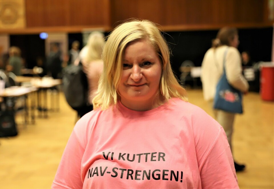 Nina Johansen (41) er nå rusfri og i full jobb. — En befrielse å ta ansvar for eget liv, sier hun. Foto: André Kjernsli