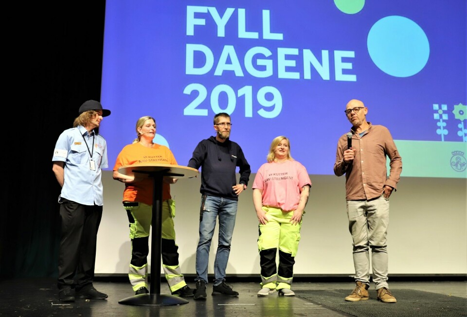 Espen Thoresen introduserte fire personer som har fått livene sine på rett kjøl igjen. Foto: André Kjernsli