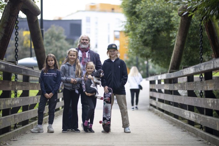 Pappa Geir Listhaug jobber for at aktivitetsparken skal komme høyt på prioriteringslista til kulturbyråden. Foto: Olav Helland Pappa Geir Listhaug jobber for at aktivitetsparken skal komme høyt på prioriteringslista til kulturbyråden. Foto: Olav Helland