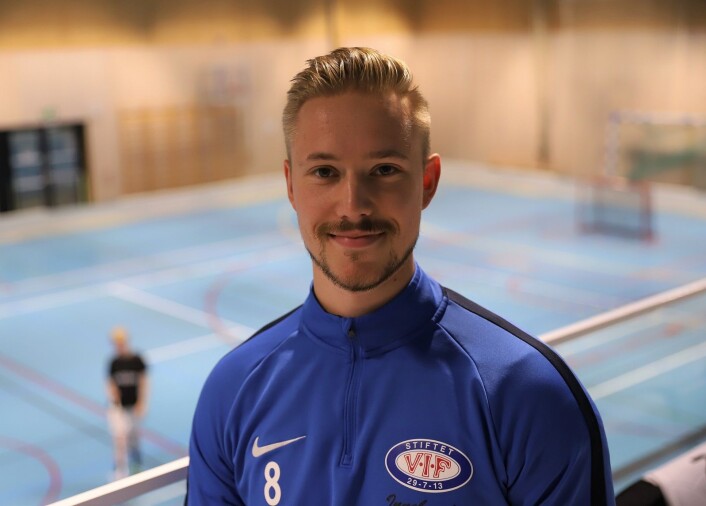 Emil Krzykawski (26) er dessverre ikke med i sesongåpningen på grunn av en kneskade. Foto: André Kjernsli Emil Krzykawski (26) er dessverre ikke med i sesongåpningen på grunn av en kneskade. Foto: André Kjernsli