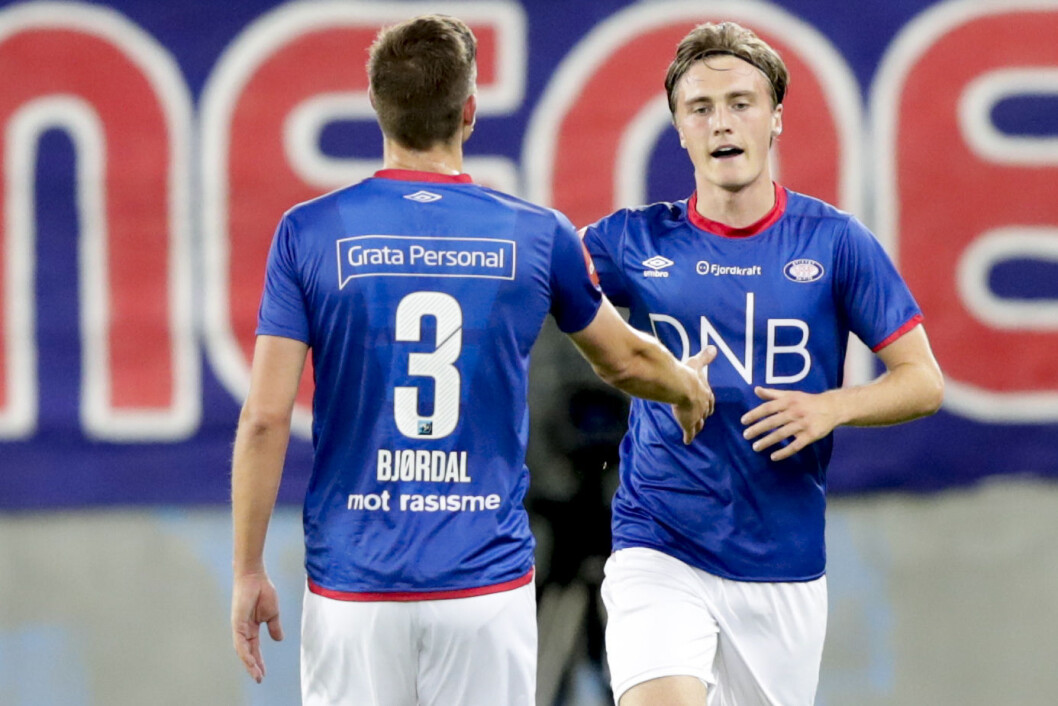 Vålerenga er ifølge en ny rapport best i landet på talentutvikling. På bildet jubler Christian Dahle Borchgrevink (20) for scoring mot Rosenborg. Foto: Berit Roald / NTB scanpix Vålerenga er ifølge en ny rapport best i landet på talentutvikling. På bildet jubler Christian Dahle Borchgrevink (20) for scoring mot Rosenborg. Foto: Berit Roald / NTB scanpix