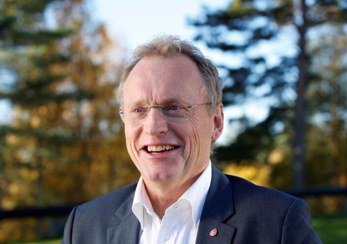 En svært fornøyd Raymond Johansen etter at de rødgrønne partiene Ap, SV og MDG var blitt enige om byrådserklæring i 2015. Foto: Vidar Ruud / NTB scanpix En svært fornøyd Raymond Johansen etter at de rødgrønne partiene Ap, SV og MDG var blitt enige om byrådserklæring i 2015. Foto: Vidar Ruud / NTB scanpix