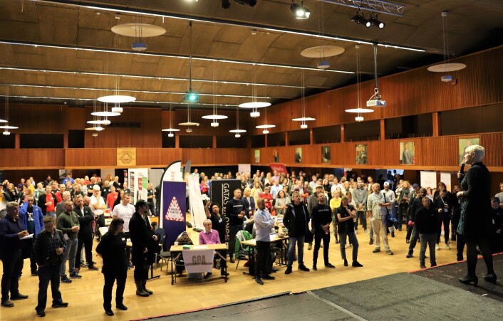 Å ha noe meningsfylt å gå til er viktig for de kartlagte, her fra Fyll Dagene-messen i forrige uke Foto: André Kjernsli Å ha noe meningsfylt å gå til er viktig for de kartlagte, her fra Fyll Dagene-messen i forrige uke Foto: André Kjernsli