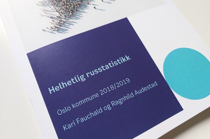 Velferdsetaten sin helhetlige russtatistikk for 2018 ble presentert denne uken. Foto: André Kjernsli Velferdsetaten sin helhetlige russtatistikk for 2018 ble presentert denne uken. Foto: André Kjernsli