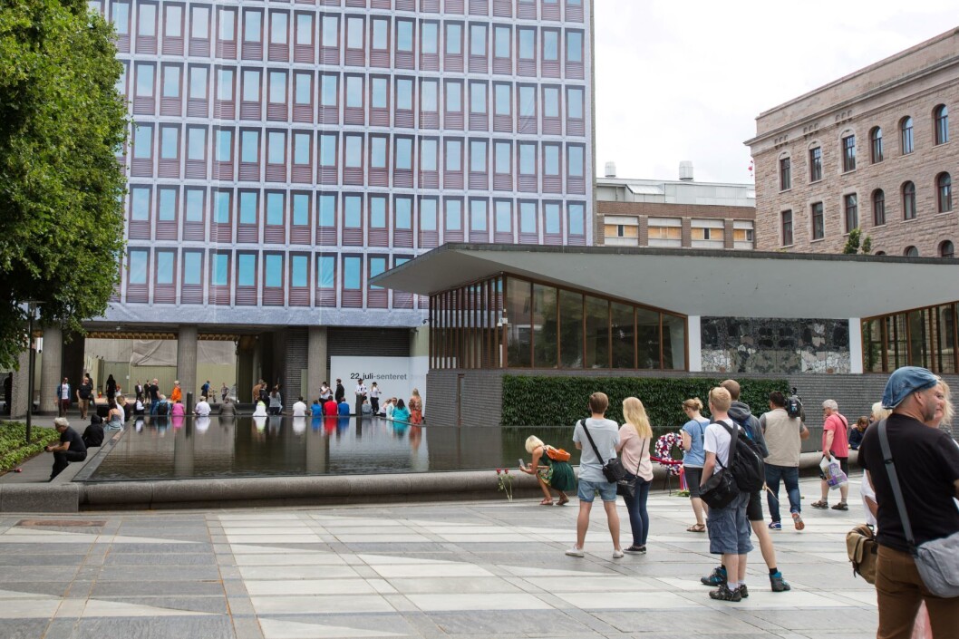 Det blir sannsynligvis 22. juli-senter, ikke statsministerkontor, i Høyblokka. Foto: Audun Braastad / NTB scanpix Det blir sannsynligvis 22. juli-senter, ikke statsministerkontor, i Høyblokka. Foto: Audun Braastad / NTB scanpix