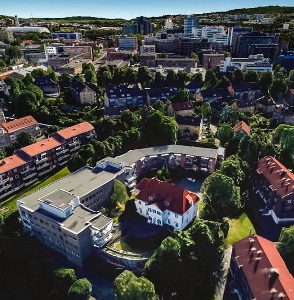 Ensjøtunet bo- og behandlingssenter eies av Frelsesarmeen og ligger i Malerhaugveien i bydel Gamle Oslo. Foto: Frelsesarmeen