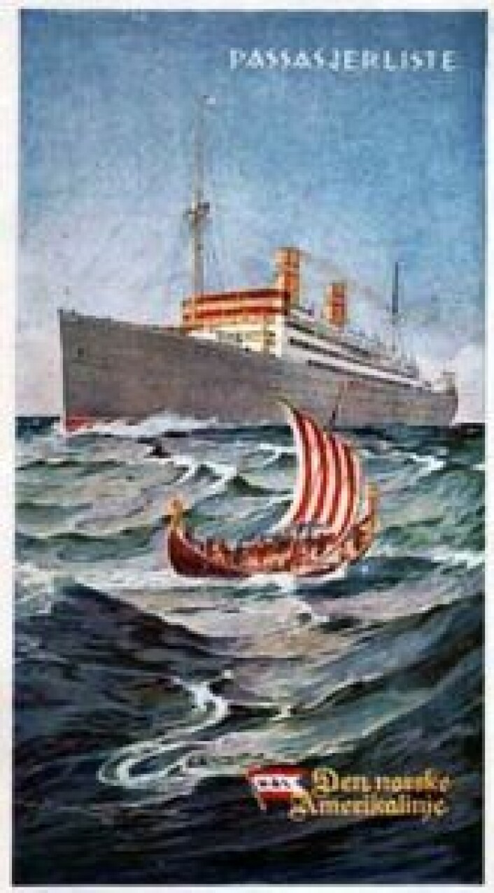 Passasjerliste for S.S. Bergensfjord i 1935. Bilde: Gjenvick-Gjønvik Archives Passasjerliste for S.S. Bergensfjord i 1935. Bilde: Gjenvick-Gjønvik Archives