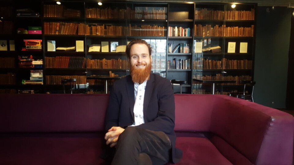 Helsebror Per Arthur Andersen på Chateu Neuf. Foto: Tarjei Kidd Olsen