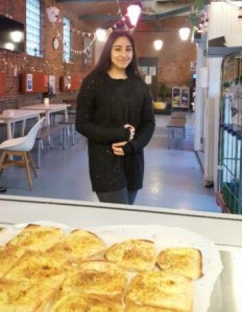 Milena (14) forteller at mange venner satser på usunne alternativer til frokost, gjerne fra Bunnpris rett i nærheten av skolen. Milena (14) forteller at mange venner satser på usunne alternativer til frokost, gjerne fra Bunnpris rett i nærheten av skolen.
