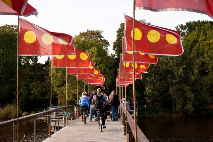 Vi tok en tur til det sagnomsuste Christiania. Foto: Kim Wyon / Visit Denmark Vi tok en tur til det sagnomsuste Christiania. Foto: Kim Wyon / Visit Denmark
