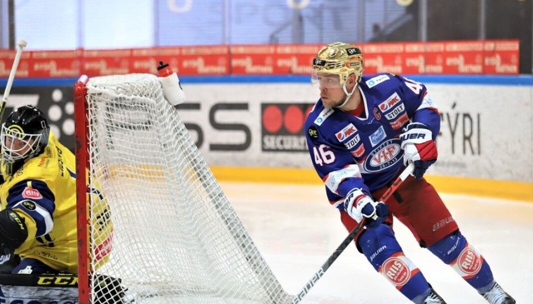 Tobias Lindtröm trives best i nærheten av motstandernes mål Tobias Lindtröm trives best i nærheten av motstandernes mål