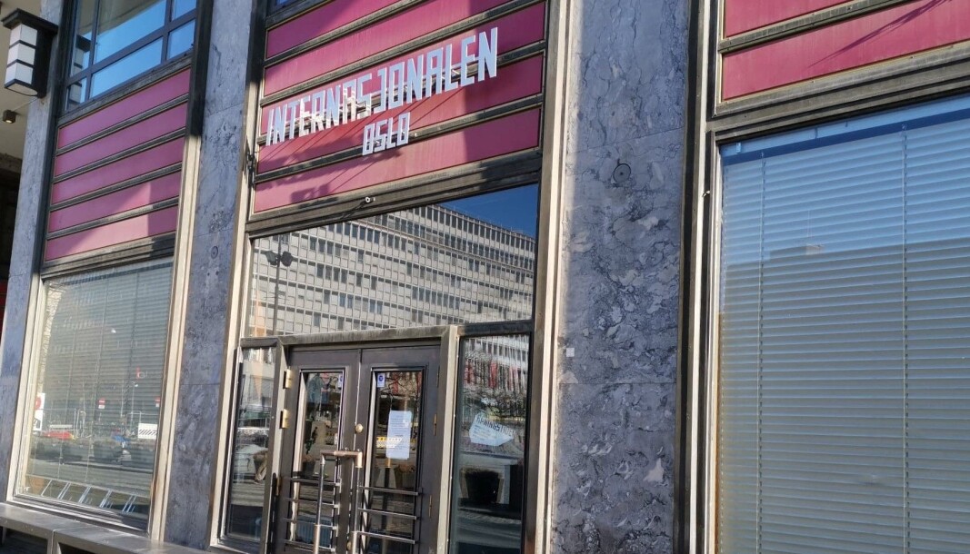 Populære Internasjonalen på Youngstorget er et av utestedene i byen som har måttet stenge dørene på grunn av koronaviruset. Populære Internasjonalen på Youngstorget er et av utestedene i byen som har måttet stenge dørene på grunn av koronaviruset.