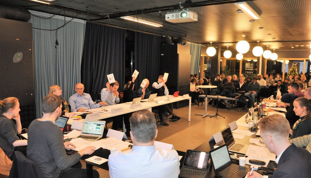 De fleste politiske møter ute i bydelene er utsatt grunnet koronafrykten. Men bydelsutvalgsmøtene vil i flere bydeler bli forsøkt gjennomført digitalt. Avbildet er bydelsutvalget i Gamle Oslo under budsjettmøtet i desember. De fleste politiske møter ute i bydelene er utsatt grunnet koronafrykten. Men bydelsutvalgsmøtene vil i flere bydeler bli forsøkt gjennomført digitalt. Avbildet er bydelsutvalget i Gamle Oslo under budsjettmøtet i desember.
