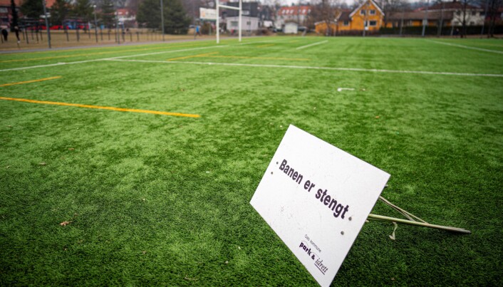 Mandag 24. mars stengte Oslo kommune Voldsløkka og andre idrettsanlegg for all bruk. Nå er de tillatte å bruke igjen. Mandag 24. mars stengte Oslo kommune Voldsløkka og andre idrettsanlegg for all bruk. Nå er de tillatte å bruke igjen.