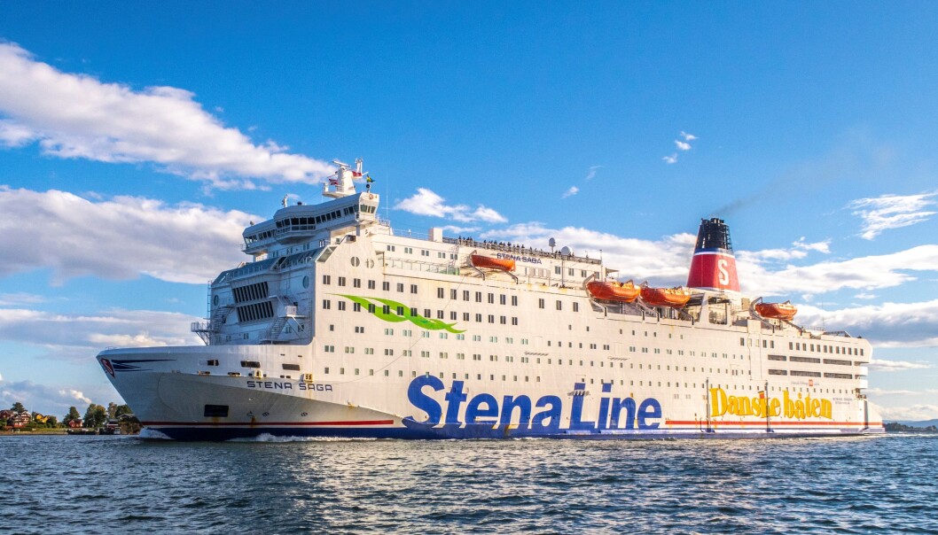 20180817
MS "Stena Saga" fra Stena Line, på vei til Oslo.
Foto: Halvard Alvik, NTB scanpix 20180817
MS "Stena Saga" fra Stena Line, på vei til Oslo.
Foto: Halvard Alvik, NTB scanpix
