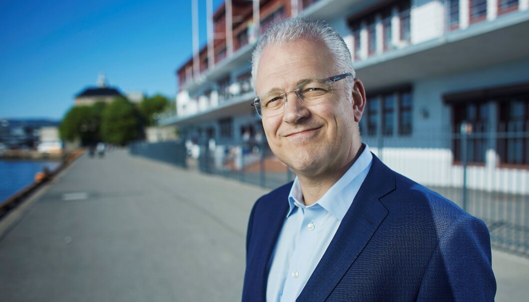 —Vi er opptatt av at virksomhetene i havna skal komme i funksjon igjen når situasjonen normaliserer seg, sier styreleder Roger Schjerva i Oslo Havn. —Vi er opptatt av at virksomhetene i havna skal komme i funksjon igjen når situasjonen normaliserer seg, sier styreleder Roger Schjerva i Oslo Havn.