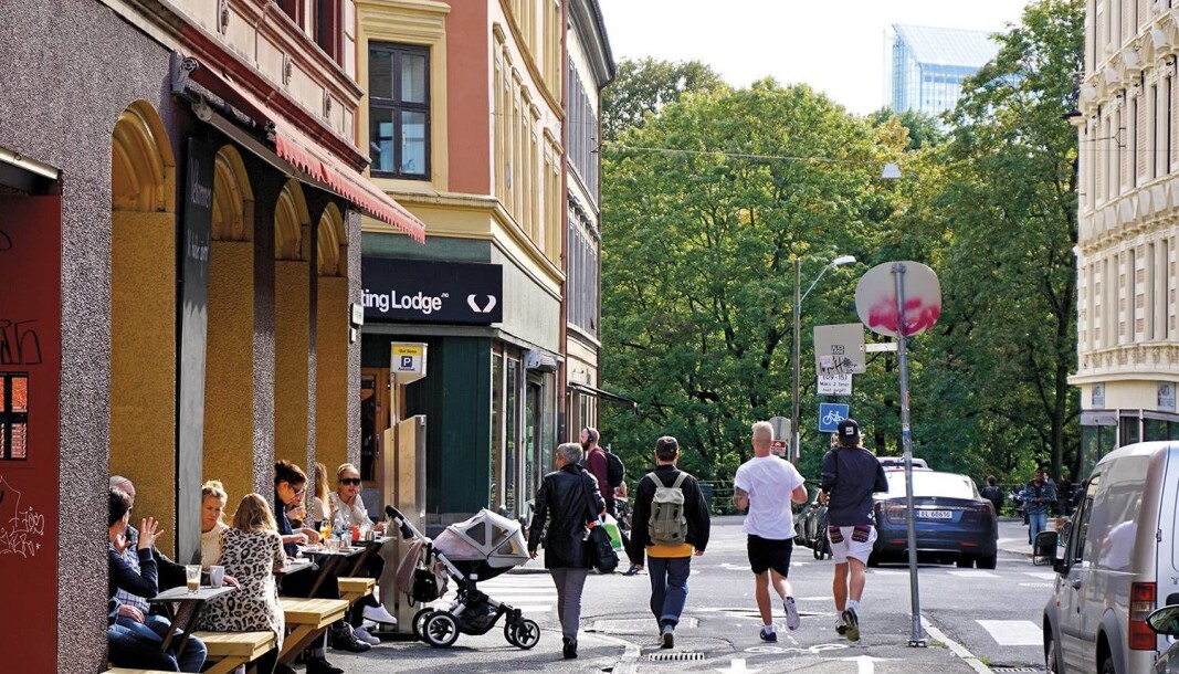 Markveien på Grünerløkka. Markveien på Grünerløkka.