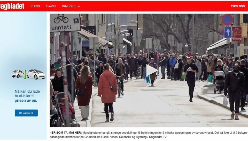 Slik viser Dagbladet frem folkelivet i Markveien lørdag.