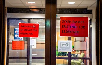 Koronatilfeller på mer enn halvparten av alle sykehjem i Oslo